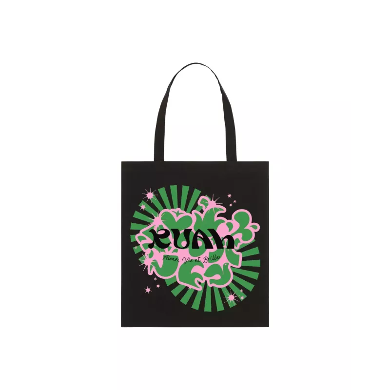 Tote bag noir "Origines" Tote bag noir "Origines"