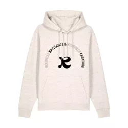 Hoodie chrétien en coton bio |Modèle Nouvelle naissance | Baptême