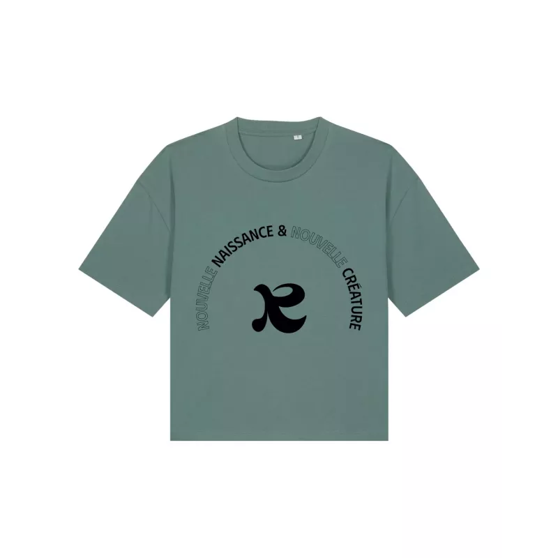 T-shirt femme coton bio | Ruah | Baptême chrétien T-shirt femme coton bio | Ruah | Baptême chrétien