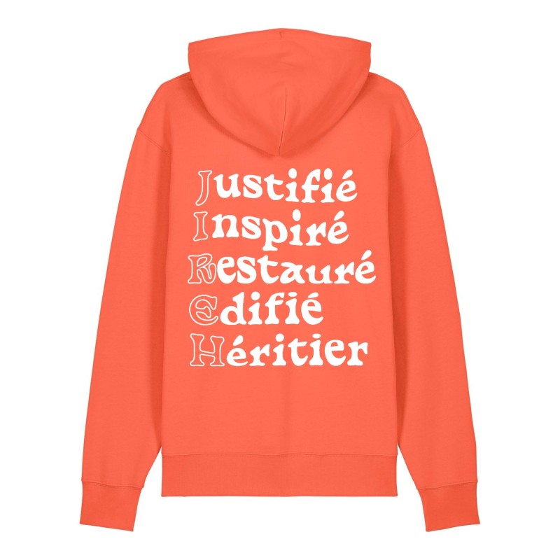 Hoodie lumineux en coton bio | Ruah |Modèle Jireh | mode éthique Hoodie lumineux en coton bio | Ruah |Modèle Jireh | mode éthique