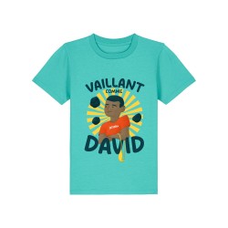T-shirt chrétien en coton bio | modèle David | Mode enfant | Ruah