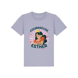 T-shirt Ruah inspiré en coton bio | modèle Esther | Mode enfant