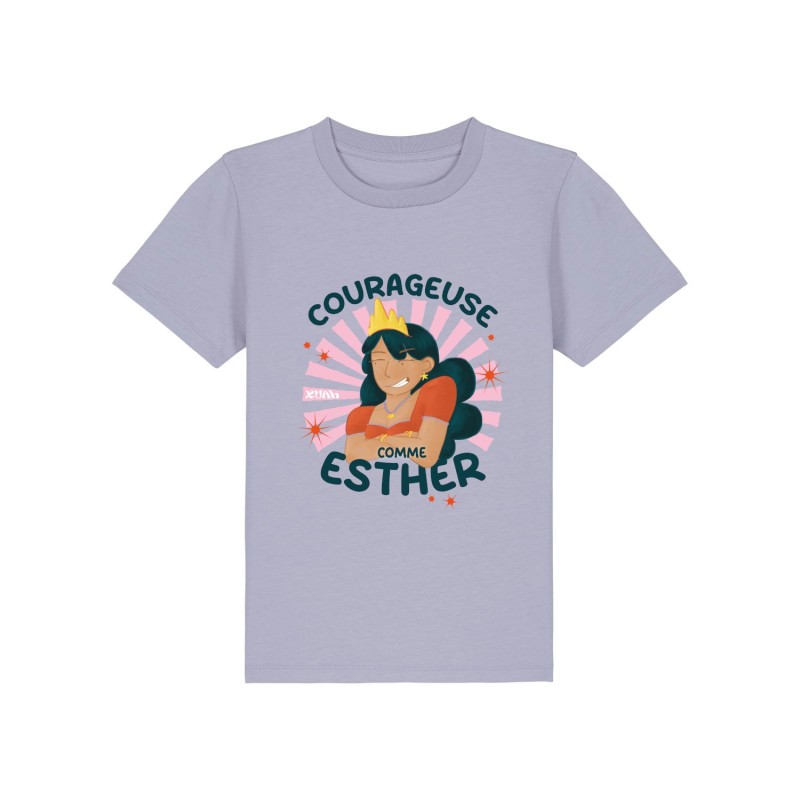 T-shirt Ruah inspiré en coton bio | modèle Esther | Mode enfant T-shirt Ruah inspiré en coton bio | modèle Esther | Mode enfant