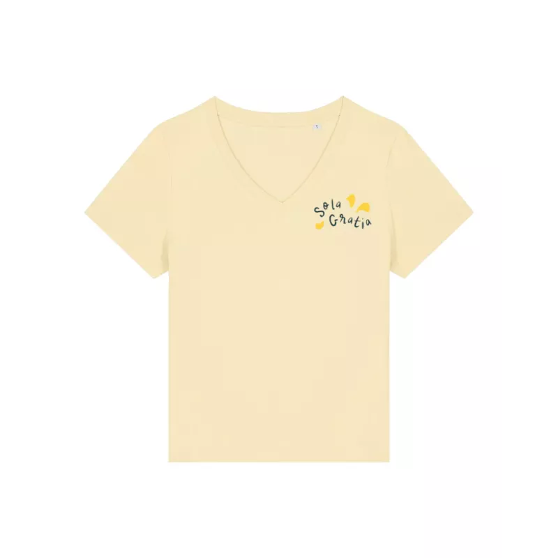 T-shirt femme en coton bio | Sola Gratia| Mode éthique | Ruah T-shirt femme en coton bio | Sola Gratia| Mode éthique | Ruah