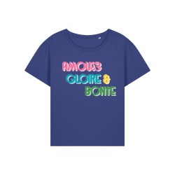 T-shirt femme en coton bio | Amour & Ruah | Mode éthique et chrétienne