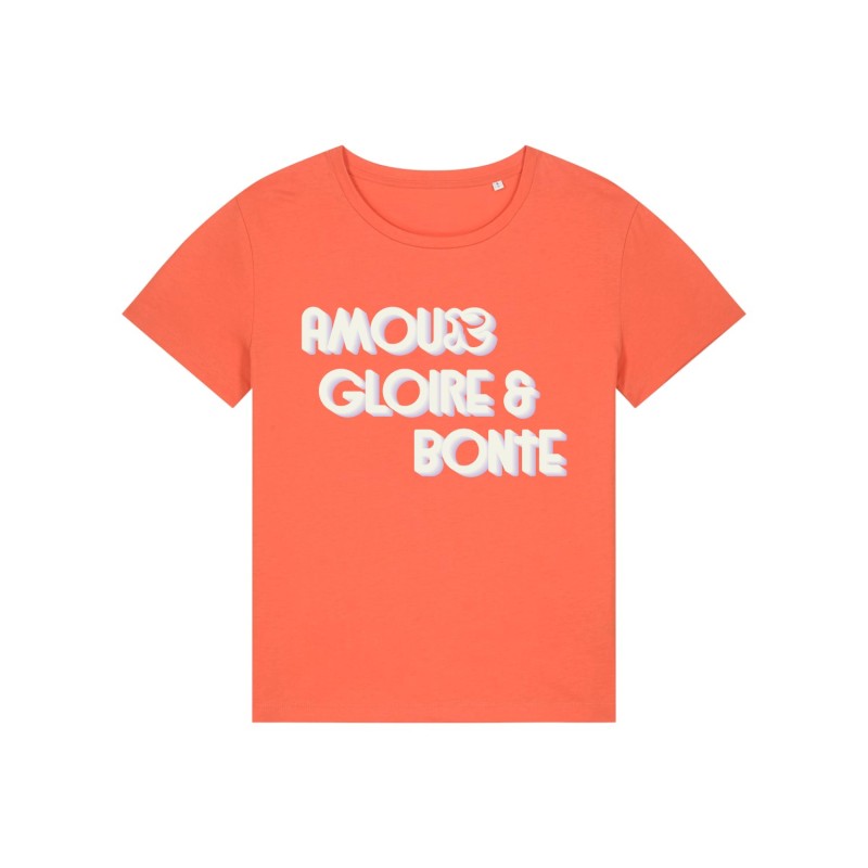 T-shirt femme 100% coton | Amour & Ruah | Mode responsable et chrétienne T-shirt femme 100% coton | Amour & Ruah | Mode responsable et chrétienne