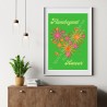 Affiche "Flamboyant amour"