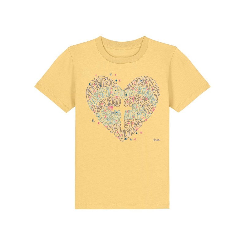 T-Shirt Enfant Yellow "Bénédictions"