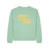 Sweat lumineux en coton bio | Ruah |Modèle Amour | mode éthique