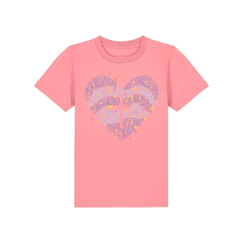 T-Shirt Enfant Pink "Bénédictions"
