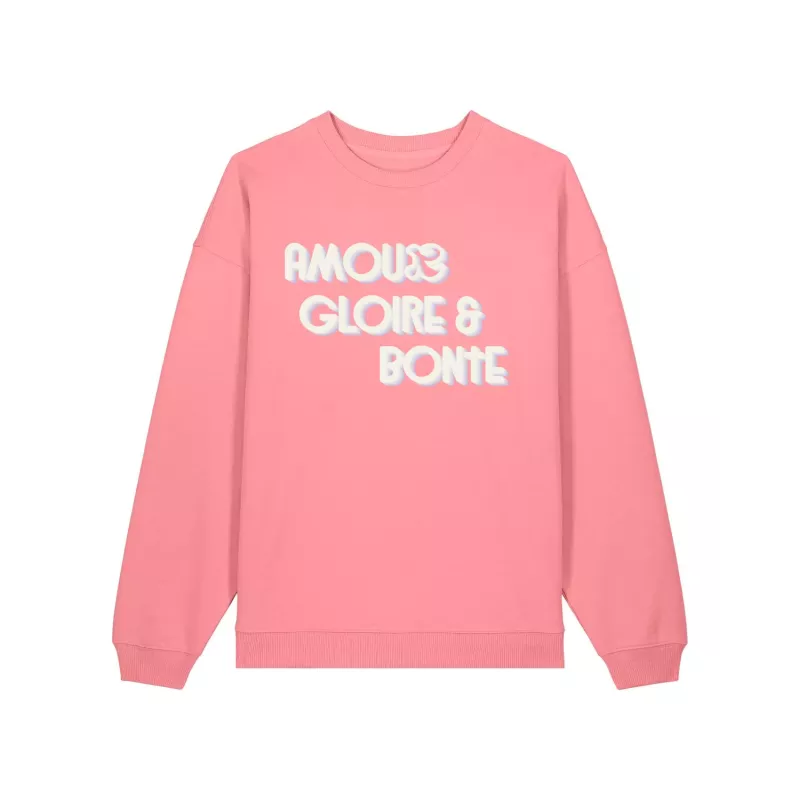 Sweat femme chrétien | en coton bio | modele Amour | Ruah Sweat femme chrétien | en coton bio | modele Amour | Ruah