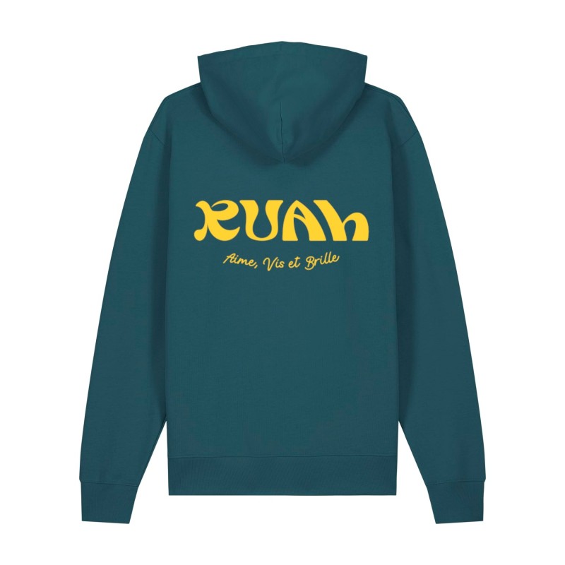 Hoodie chrétien en coton bio |Modèle Ruah Origine | mode éthique Hoodie chrétien en coton bio |Modèle Ruah Origine | mode éthique