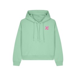 Hoodie "aime, vis et brille" | mode éthique | Ruah | Collection femme
