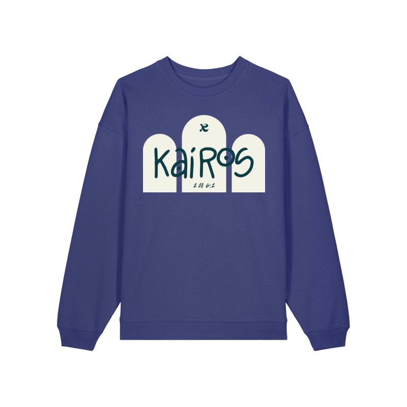Sweat inspiré en coton bio | Ruah |Modèle Kairos | mode responsable Sweat inspiré en coton bio | Ruah |Modèle Kairos | mode responsable