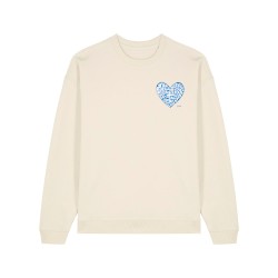 Sweat chrétien en coton bio | Ruah |Modèle L'amour en héritage
