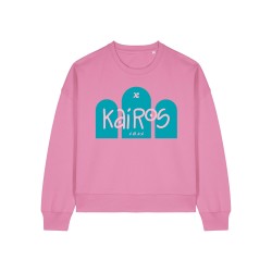 Sweat femme inspiré par l'Evangile | en coton bio | Kairos  | Ruah