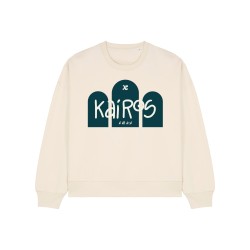 Sweat femme inspiré par l'Evangile | coton bio | Kairos  | Ruah