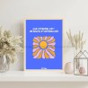 Illustration "Comme un soleil", visuel coloré et positif inspiré de la foi chrétienne