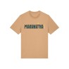 Tshirt  "Maranatha" coloris latte visuel bleu et jaune