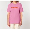 Tshirt "Maran-atha" coloris bubble visuel  orange et rose