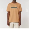 Tshirt  "Maranatha" coloris latte visuel bleu et jaune