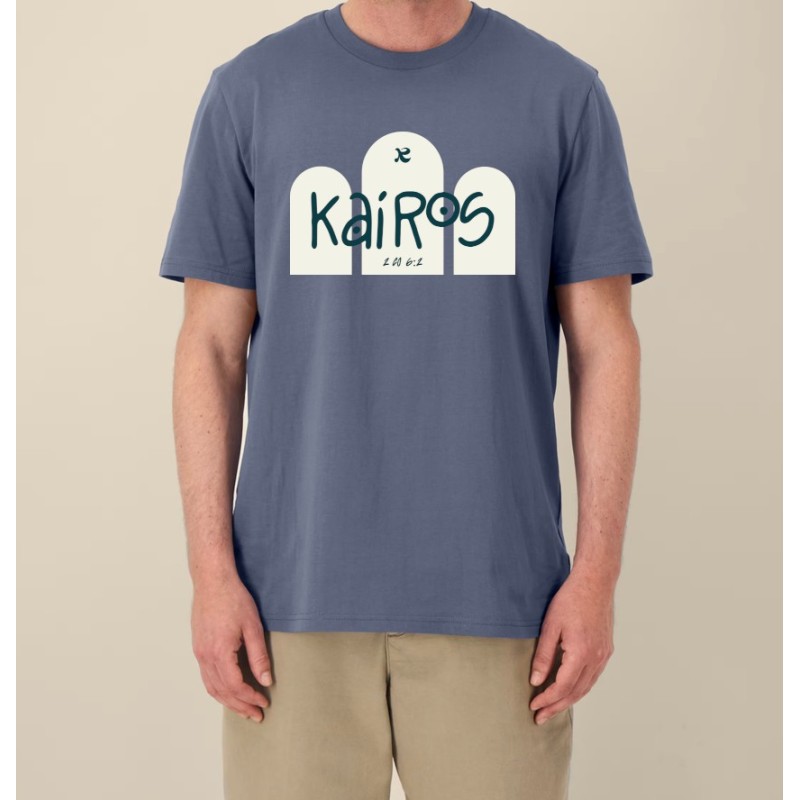 Tshirt "KAIROS " coloris ciel