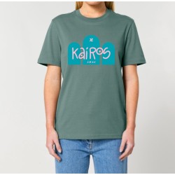 Tshirt "KAIROS " coloris cèdre arche bleue