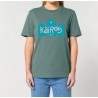Tshirt "KAIROS " coloris cèdre arche bleue