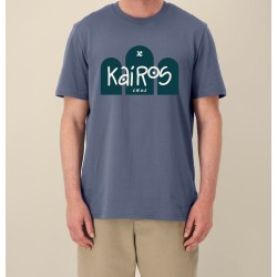 Tshirt "KAIROS " coloris ciel bleu