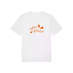 T-shirt chrétien en coton bio | Sola gratia | Mode responsable | Ruah