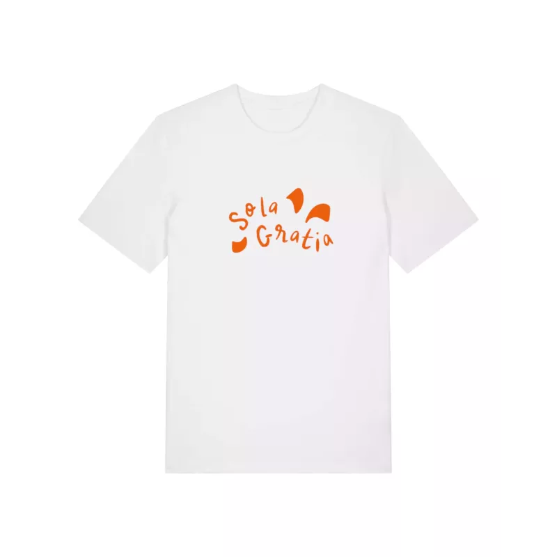 T-shirt chrétien en coton bio | Sola gratia | Mode responsable | Ruah T-shirt chrétien en coton bio | Sola gratia | Mode responsable | Ruah