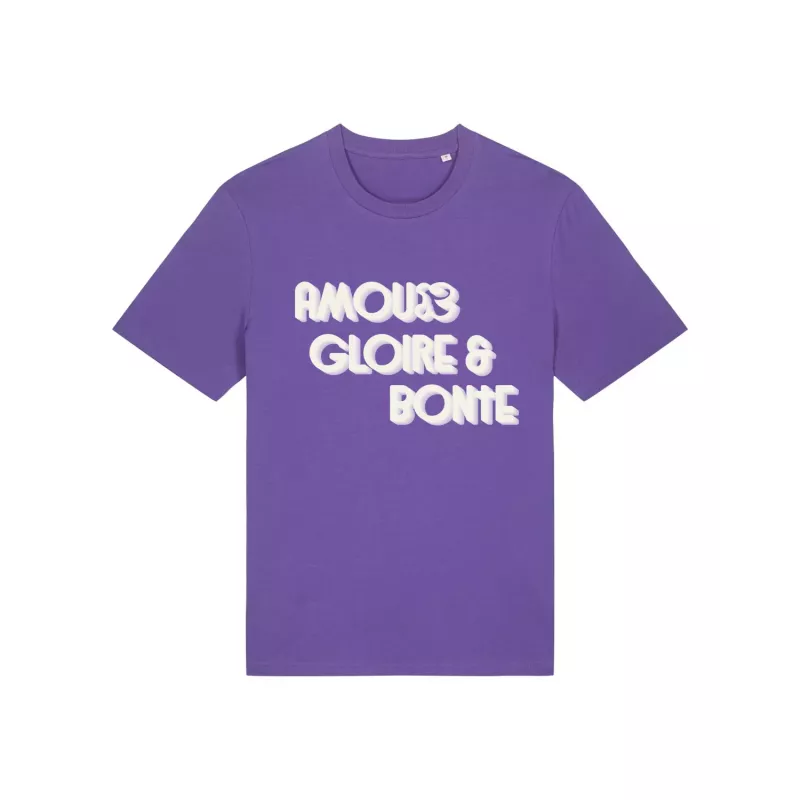 T-shirt chrétien coloré à message positif | modèle Amour | Ruah T-shirt chrétien coloré à message positif | modèle Amour | Ruah